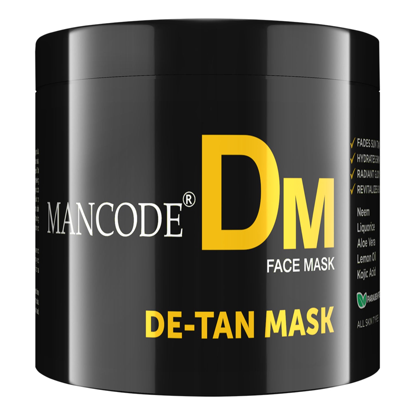 De-Tan Mask for Men 100gm