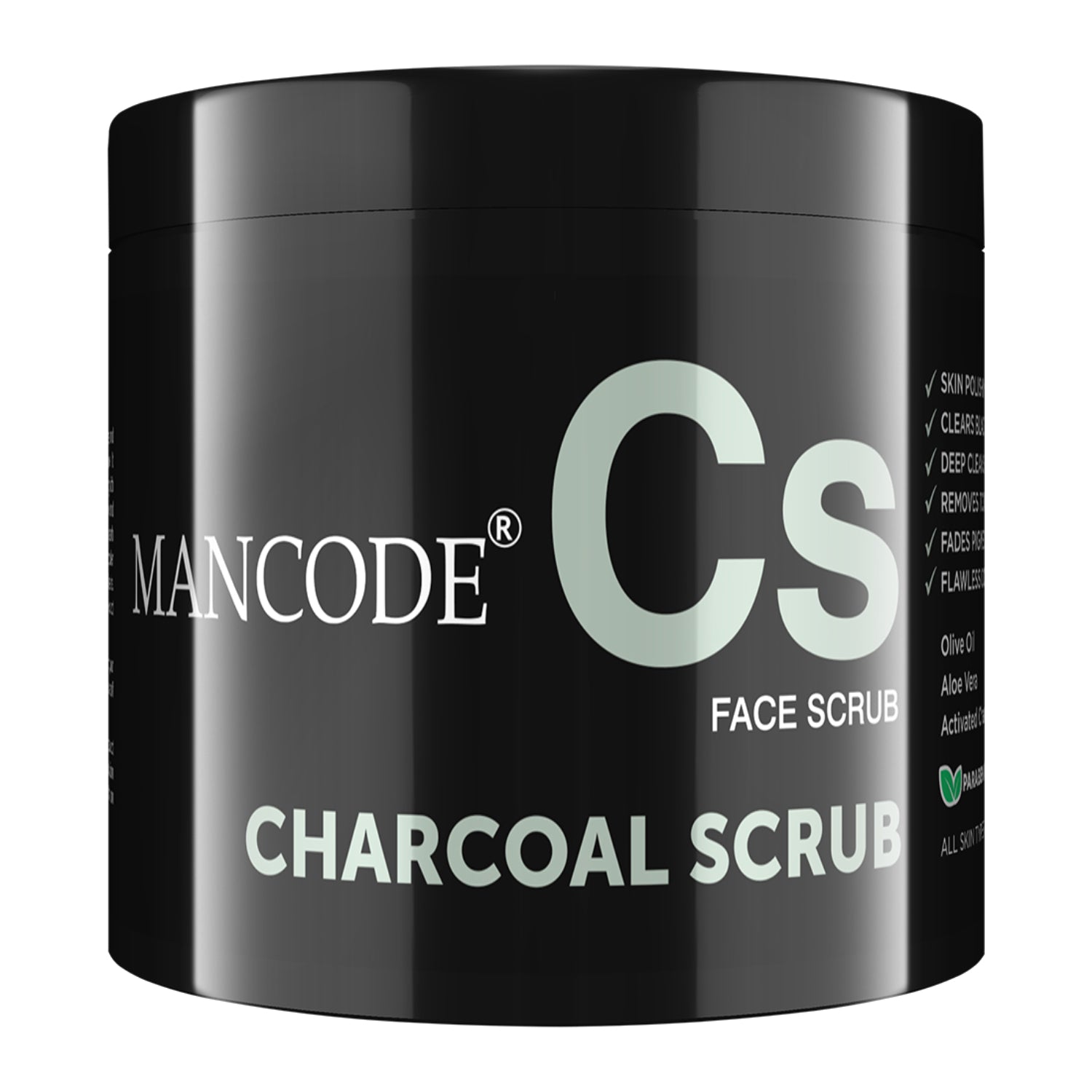 Facial Foam Face Wash + Charcoal Scrub