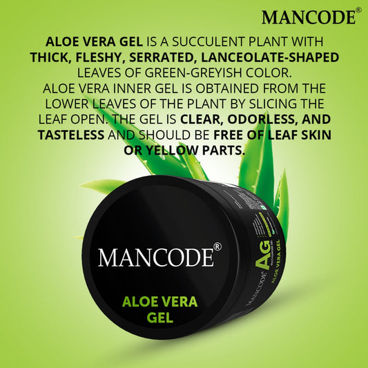 Mancode Aloe Vera Gel, 100gm