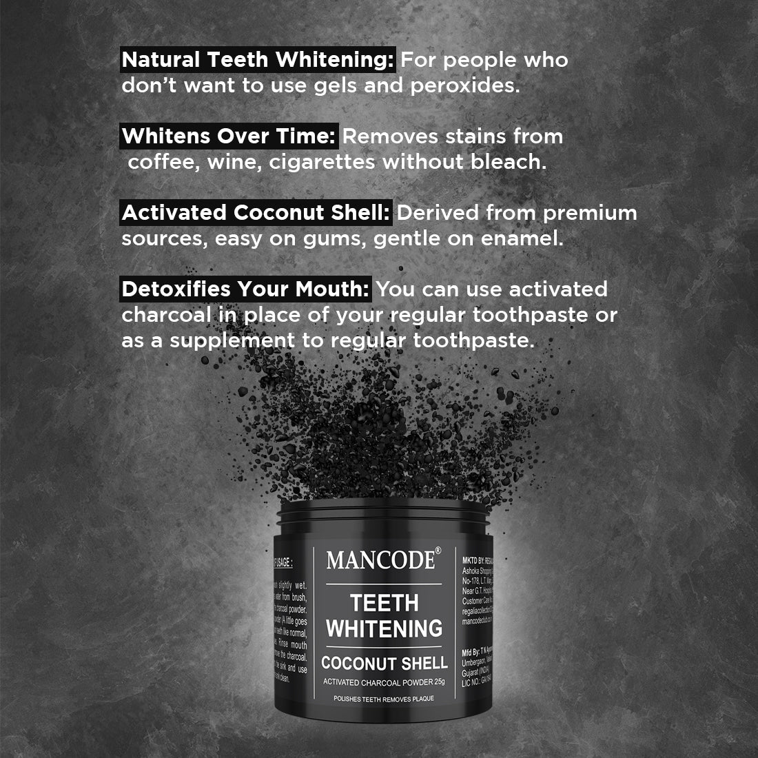 Powder for Teeth Whitening