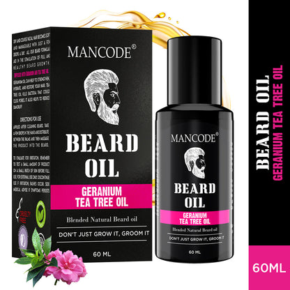 Mancode Germanium & Tea Tree Beard Oil | 60ML