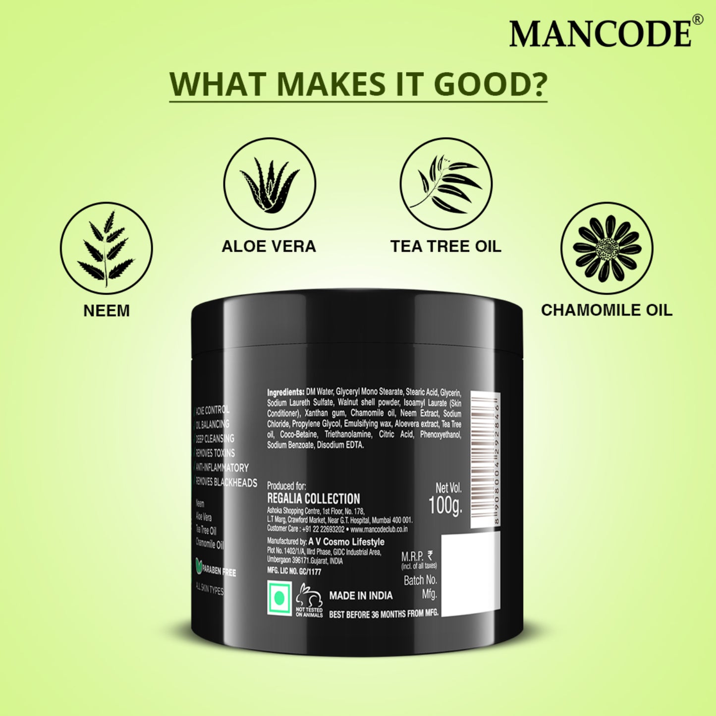 Tea Tree Scrub