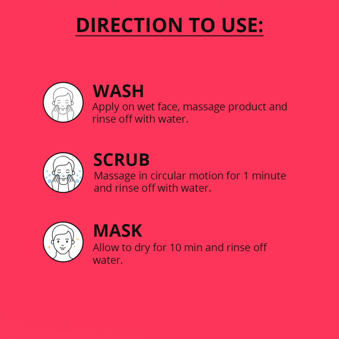 3 in 1 Fairness Facial, 100gm