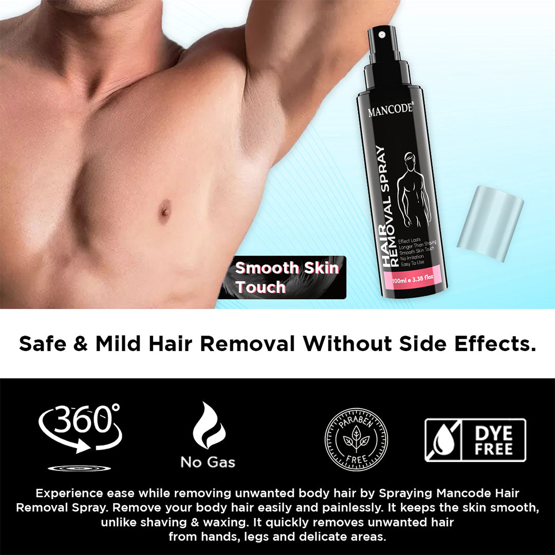 Hair Removal Spray For Men, 100ml