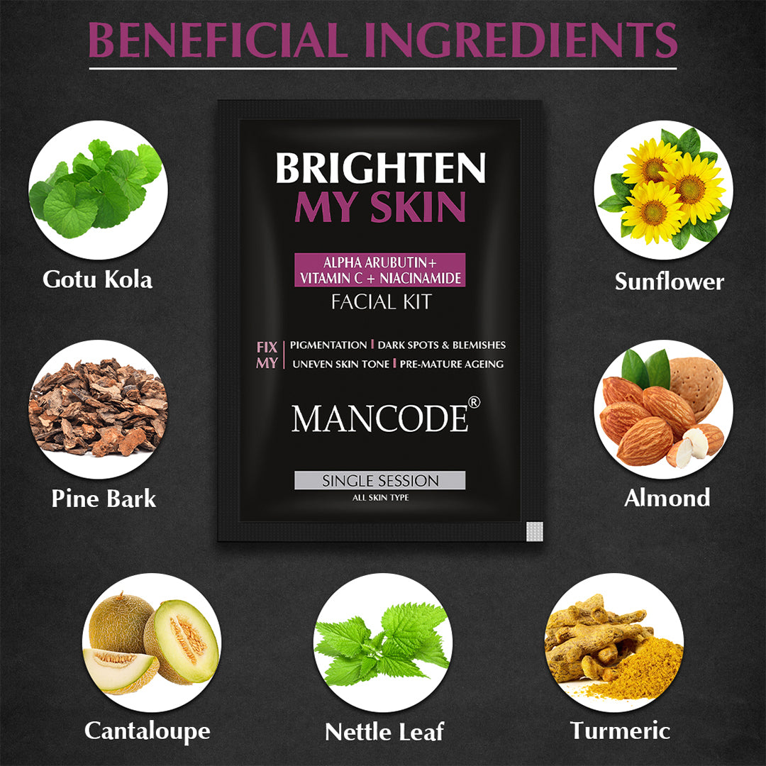 Facial Kit for Brighten Skin for Fix Pigmentation (Pack of 2)