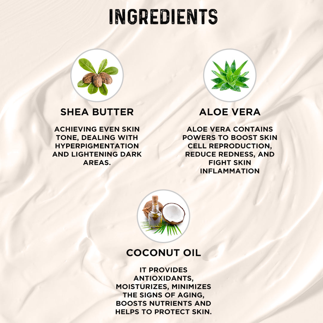 Shea Butter Body Yogurt | Moisturizer for Men