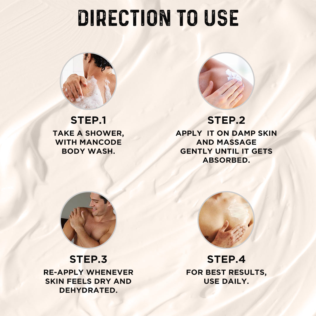 Cocoa Butter Body Moisturizer for Men