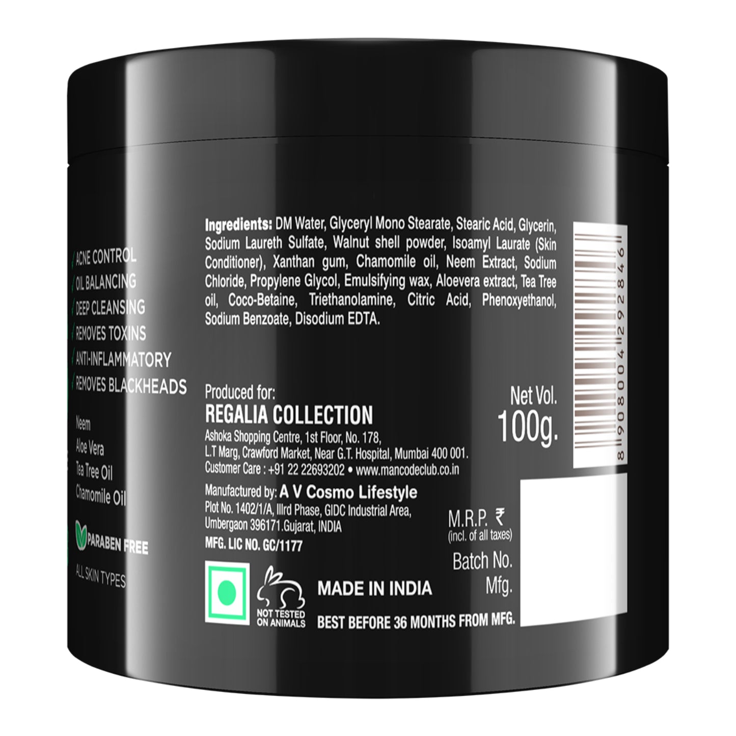 Tea Tree Scrub for Men