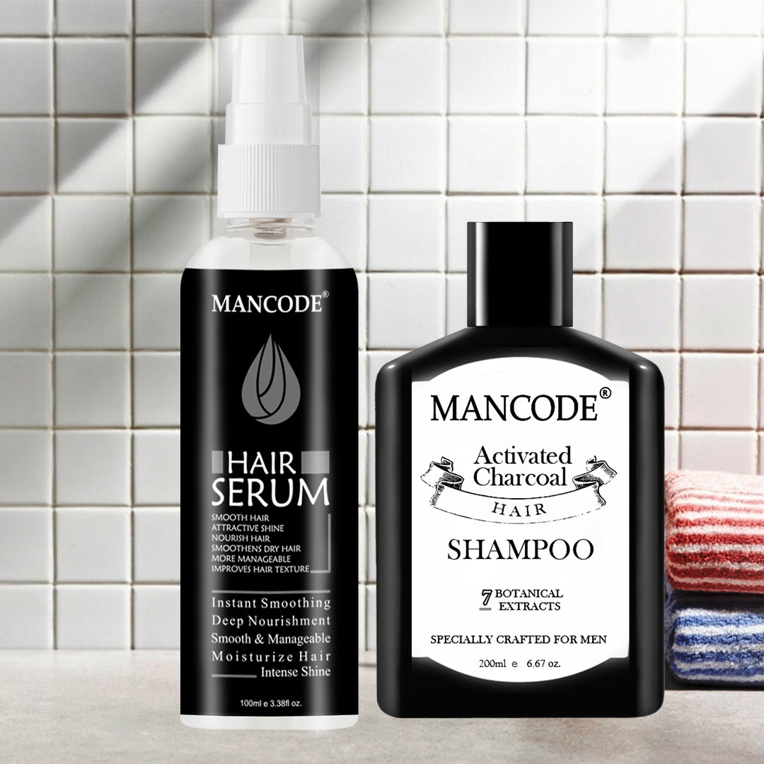 Activated Charcoal Shampoo Hair Serum