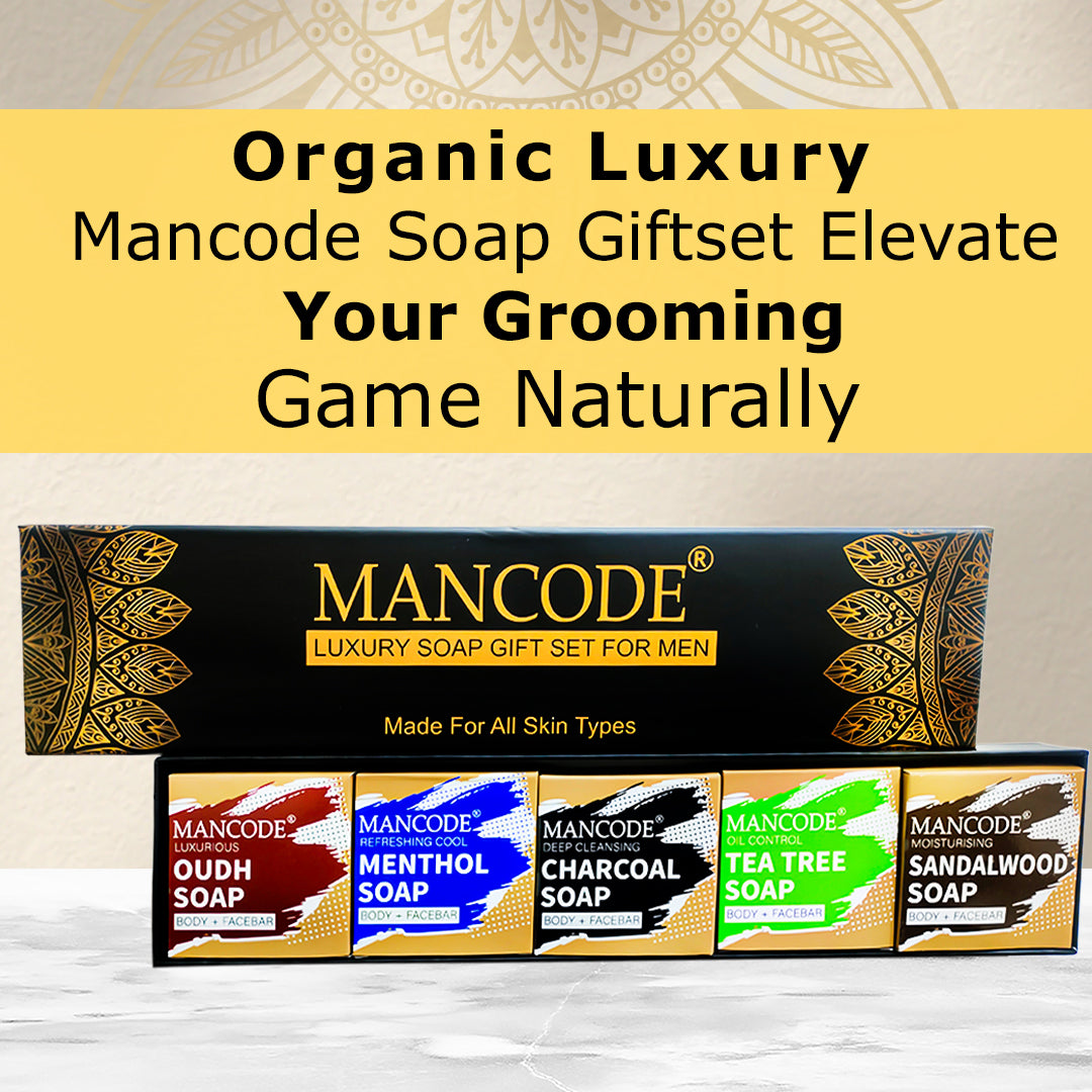 Luxury Soap Gift Set For Men_Pack of 5 (Asorted)
