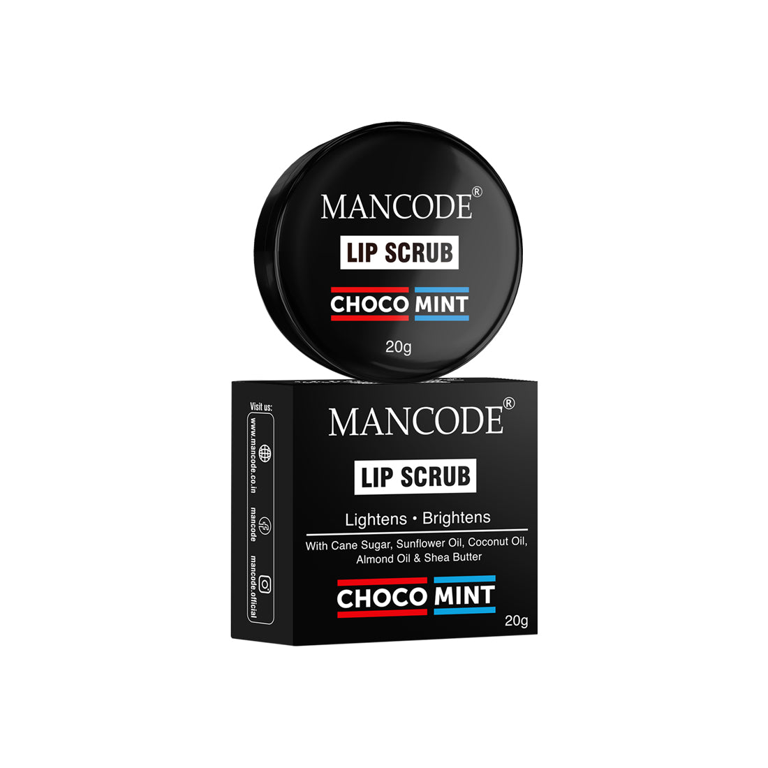 Choco Mint Lip Scrub, 20gm