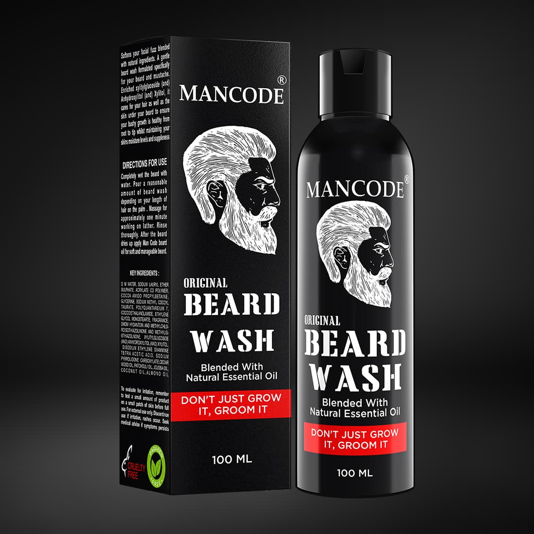 Beard Wash Natural Oil