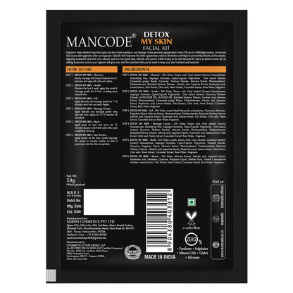 Facial kit for men