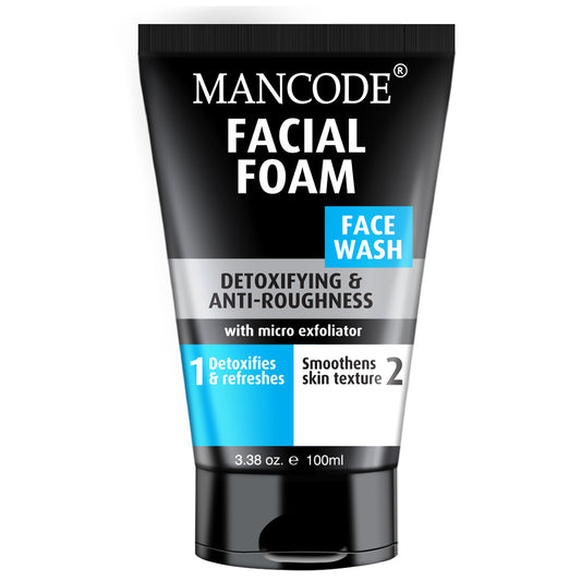 Mancode Facial Foam Face Wash 100ml