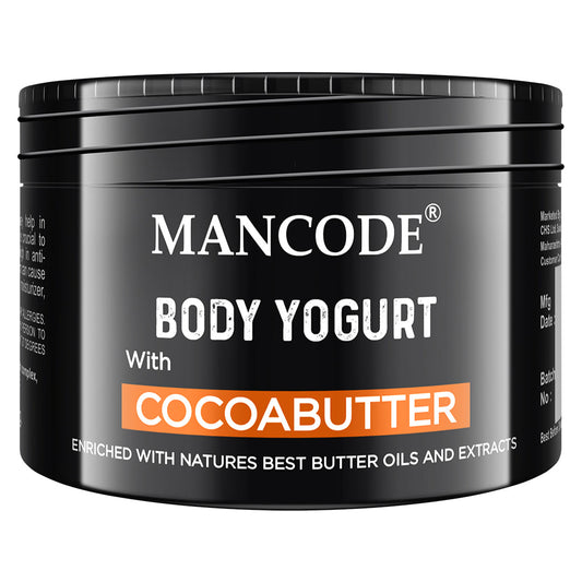 Mancode Cocoa Butter Body Yogurt | Moisturizer for Men