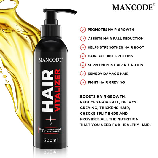 Mancode Hair Vitalizer for Men, 200 mL