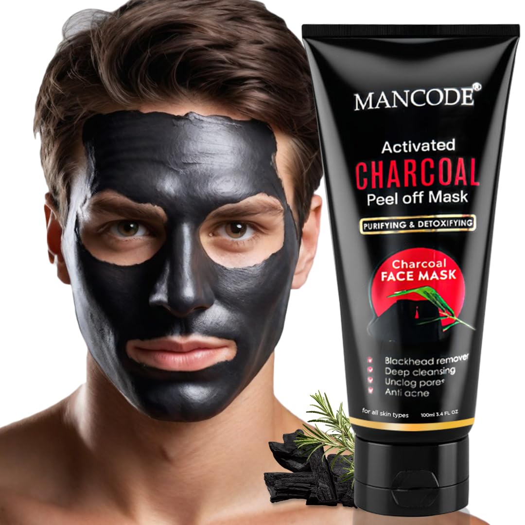 Charcoal Peel Off Mask for Men 100ml