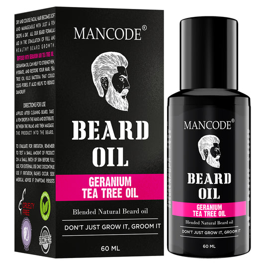 Germanium & Tea Tree Beard Oil | 60ML