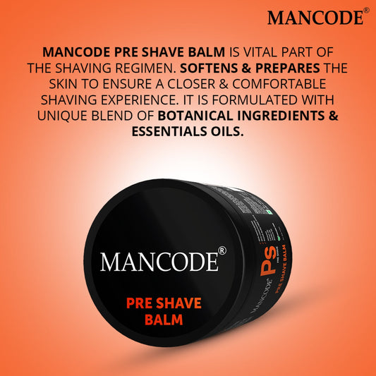 Mancode Pre-Shave Balm, 100gm