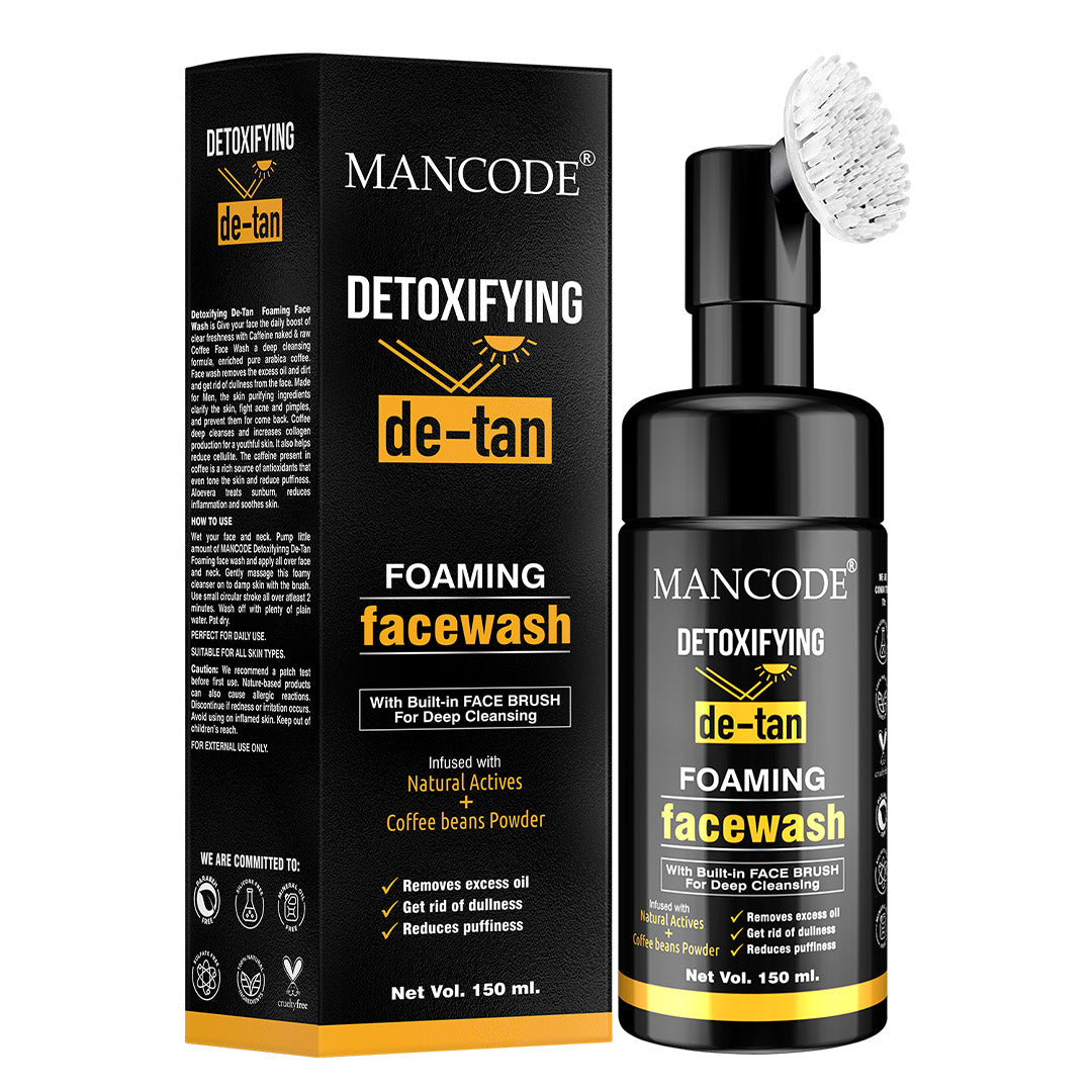 Detoxifying De - Tan Foaming Facewash