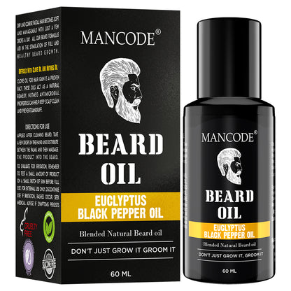 Eucalyptus Black Pepper Beard Oil