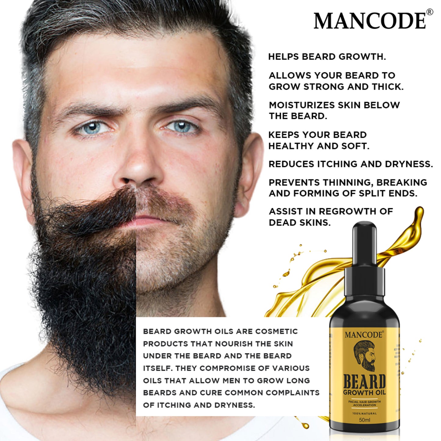 Beard Growth Oil 50ML