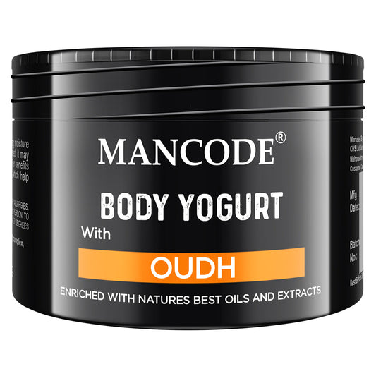 Mancode Oudh Body Yogurt | Daily Moisturizer for Men