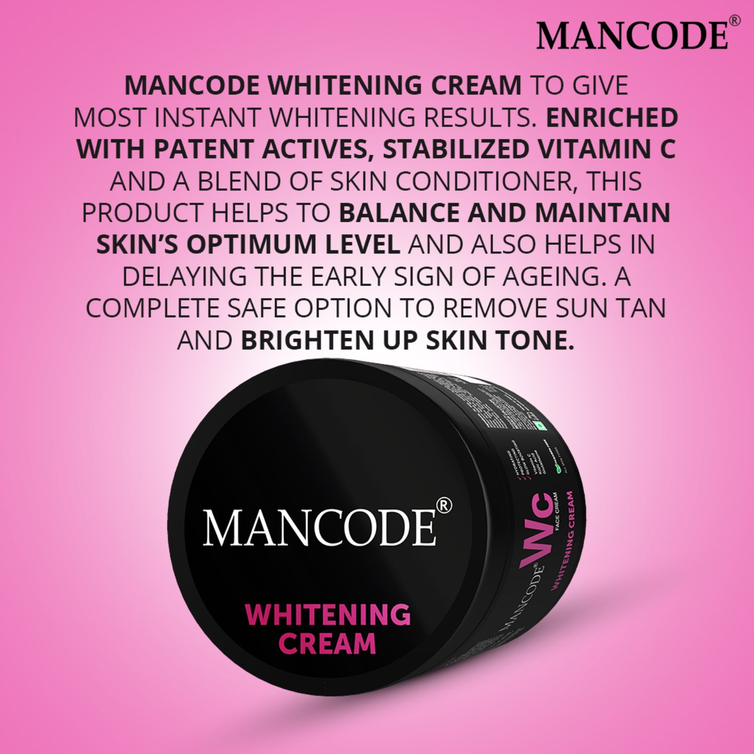 Whitening Cream, 100gm