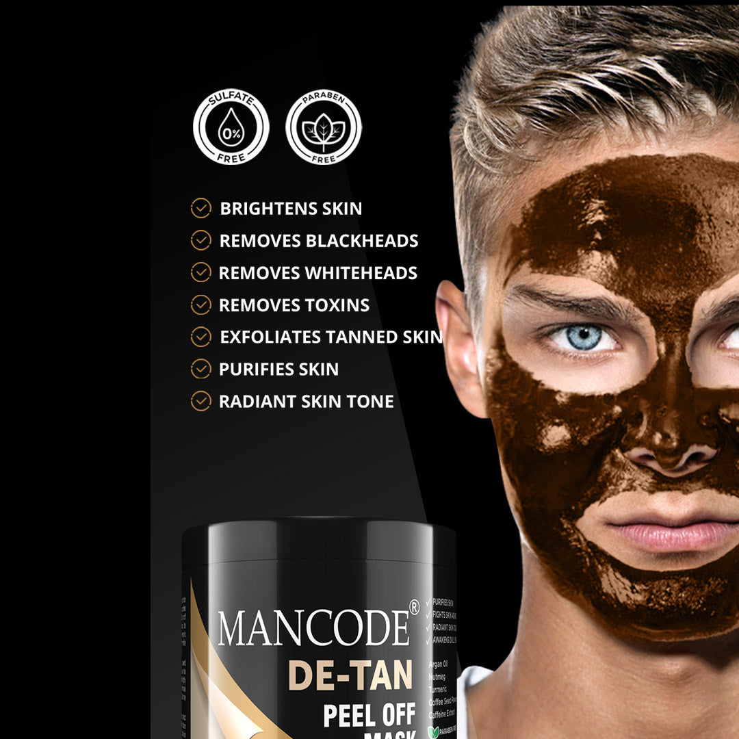 De-Tan Peel off Mask for Men