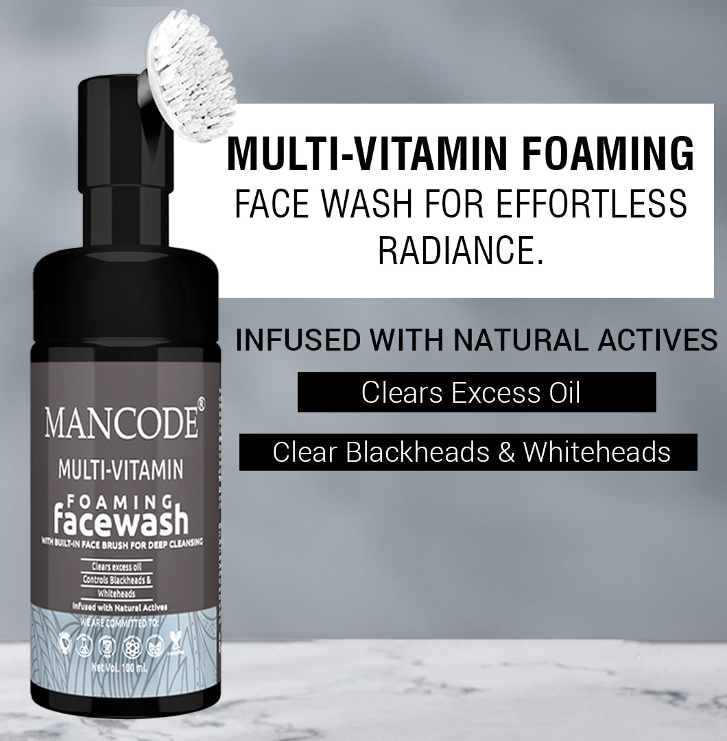 Multi-Vitamin Foaming Facewash