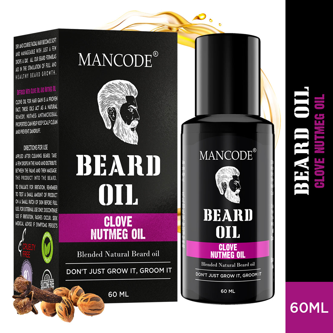 Clove Nutmeg Beard Oil