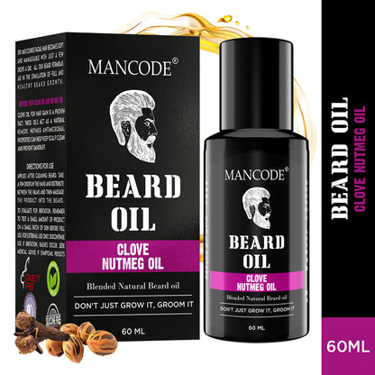 Clove & Nutmeg Beard Oil, 60ML