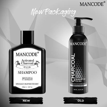 Charcoal Shampoo for Men (200 ml )