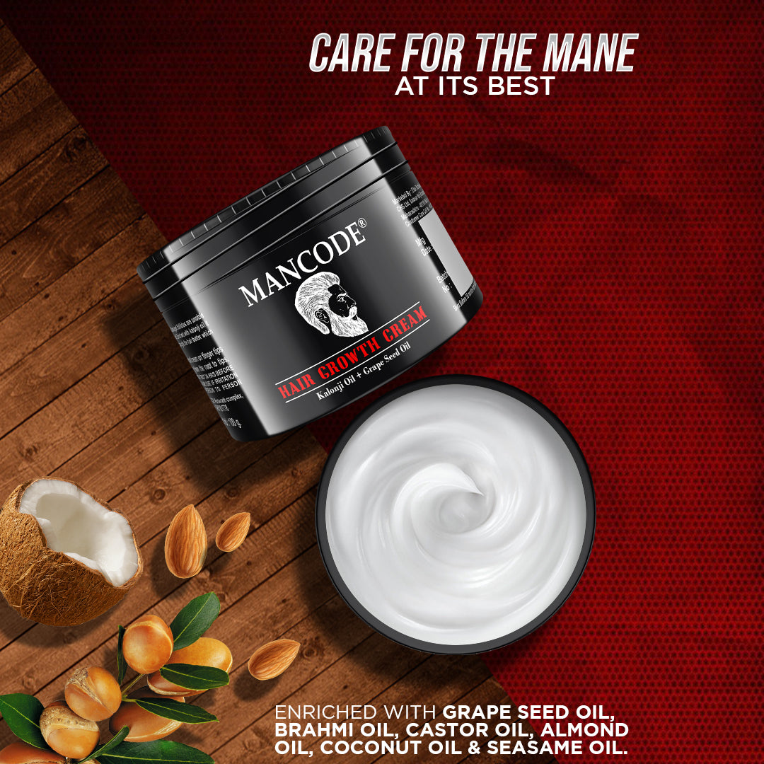 Mancode Hair Growth Cream for Men - 100 gm