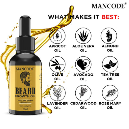 Mancode Beard Growth Oil | 50ML
