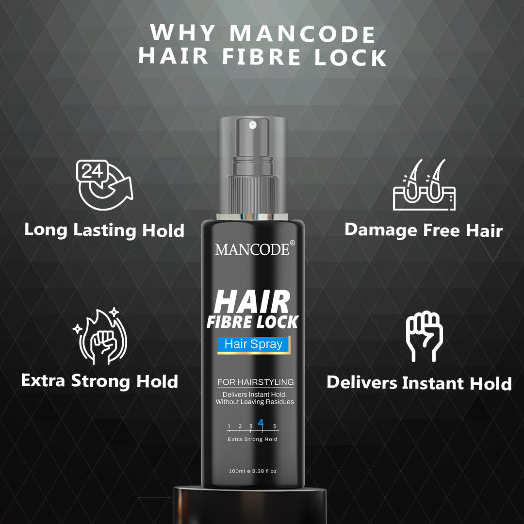 Hair Fibre Lock Spray For Men