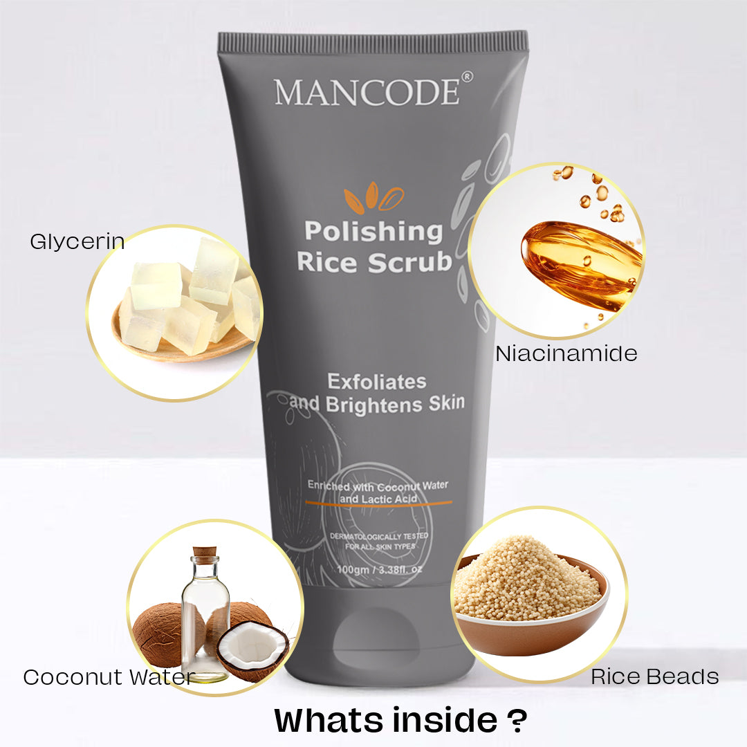 Polishing Skin Rice Scrub 100gm