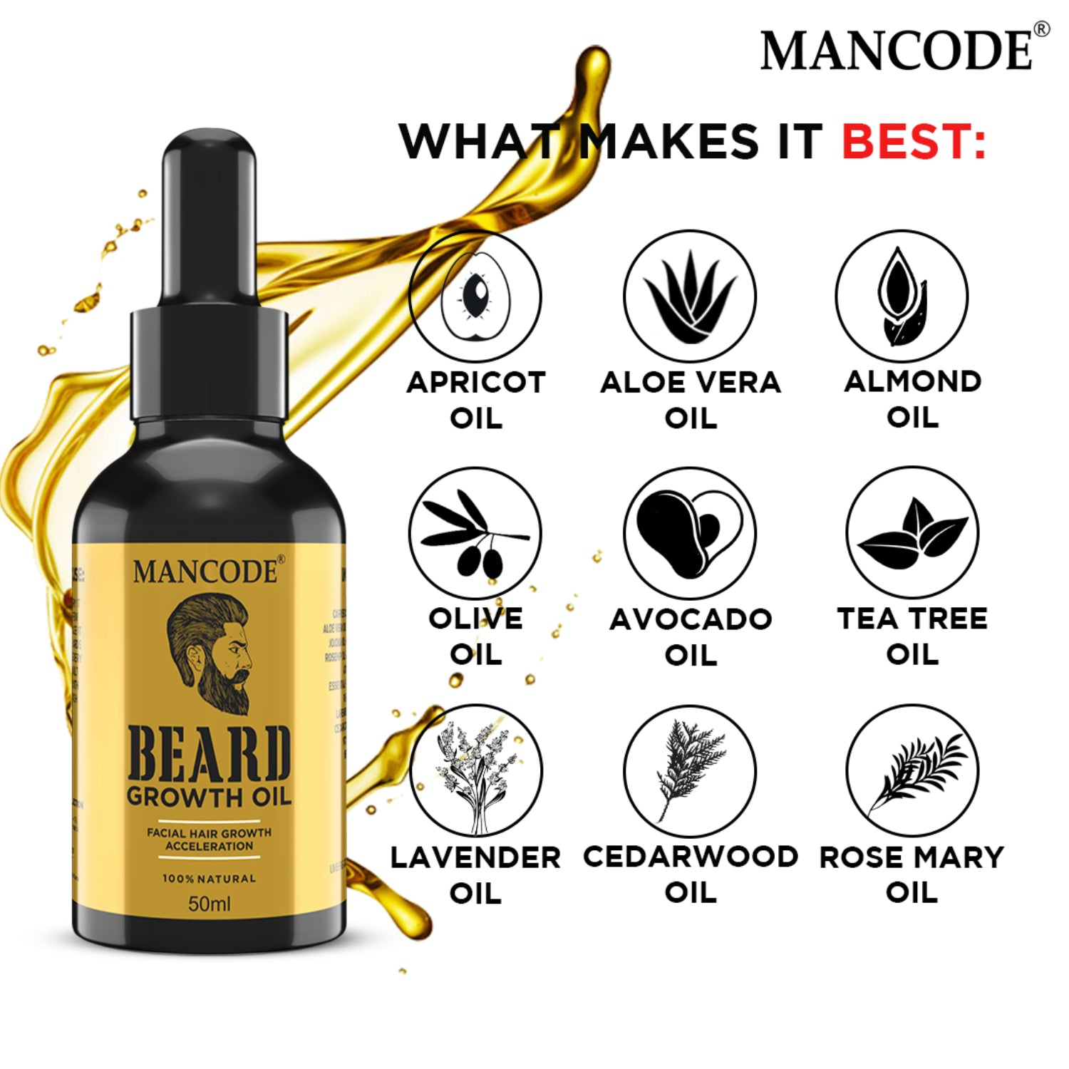 Beard Growth Oil