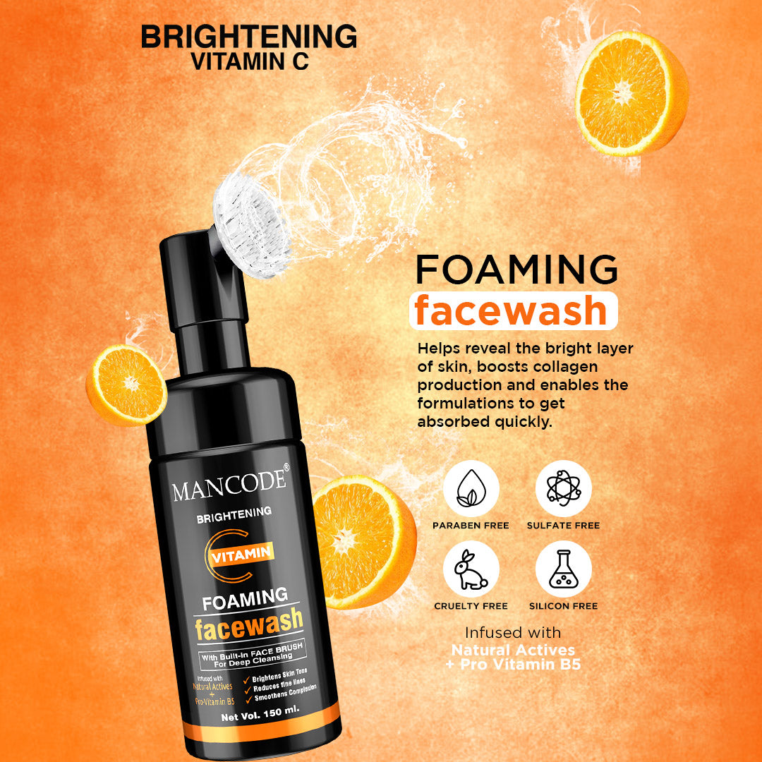 Brightening Vitamin C Foaming Facewash