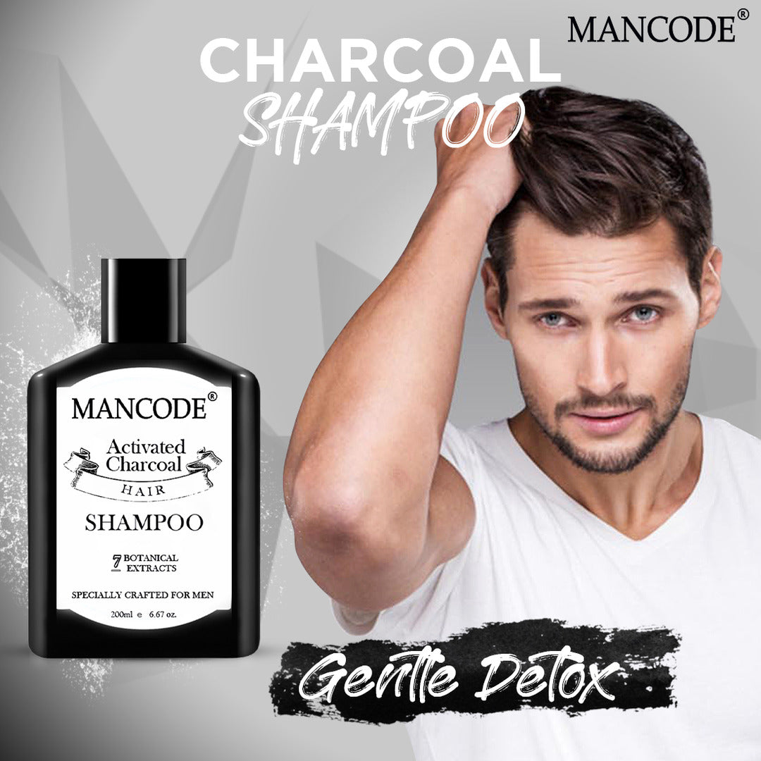 Charcoal Shampoo for Men 