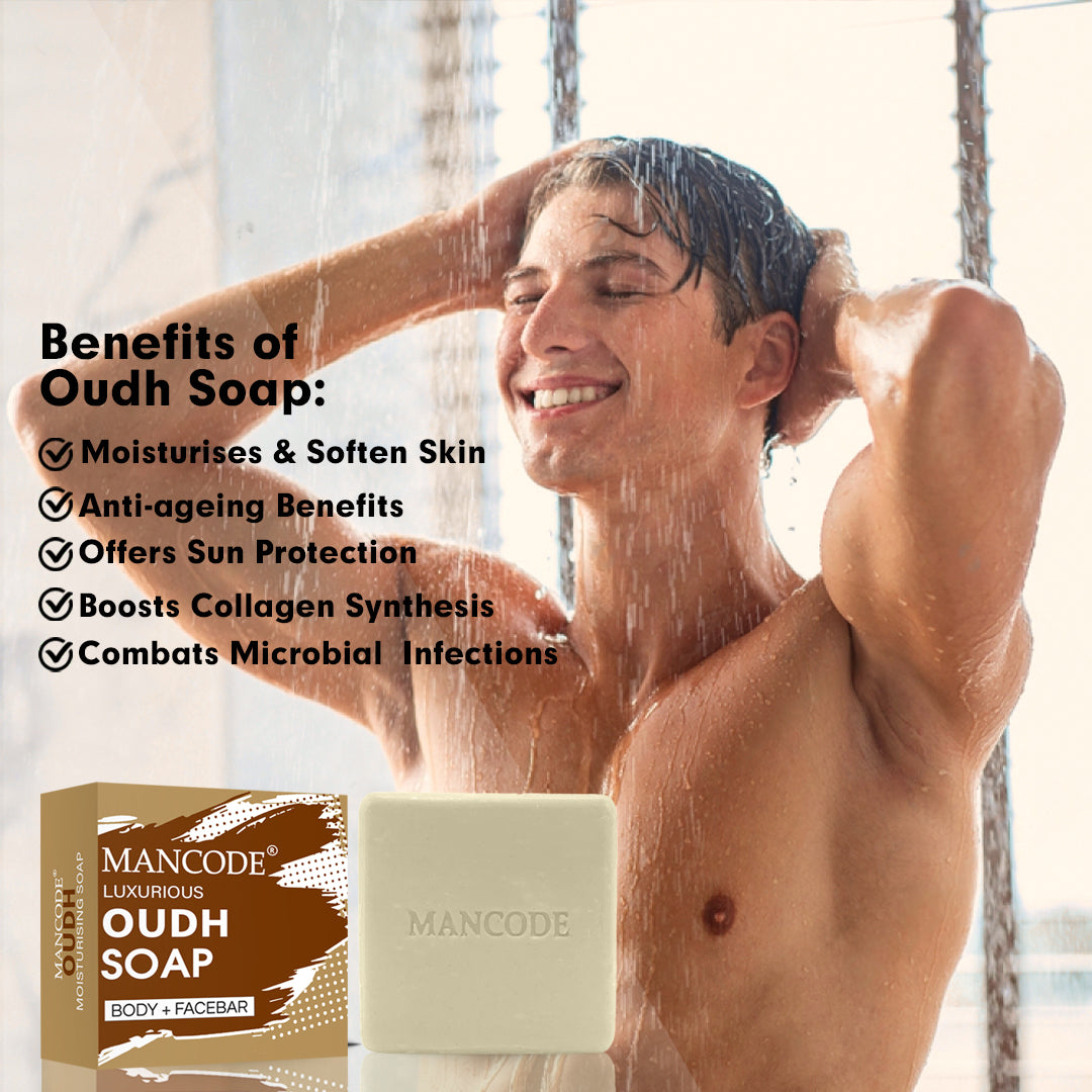 Body face soap for men