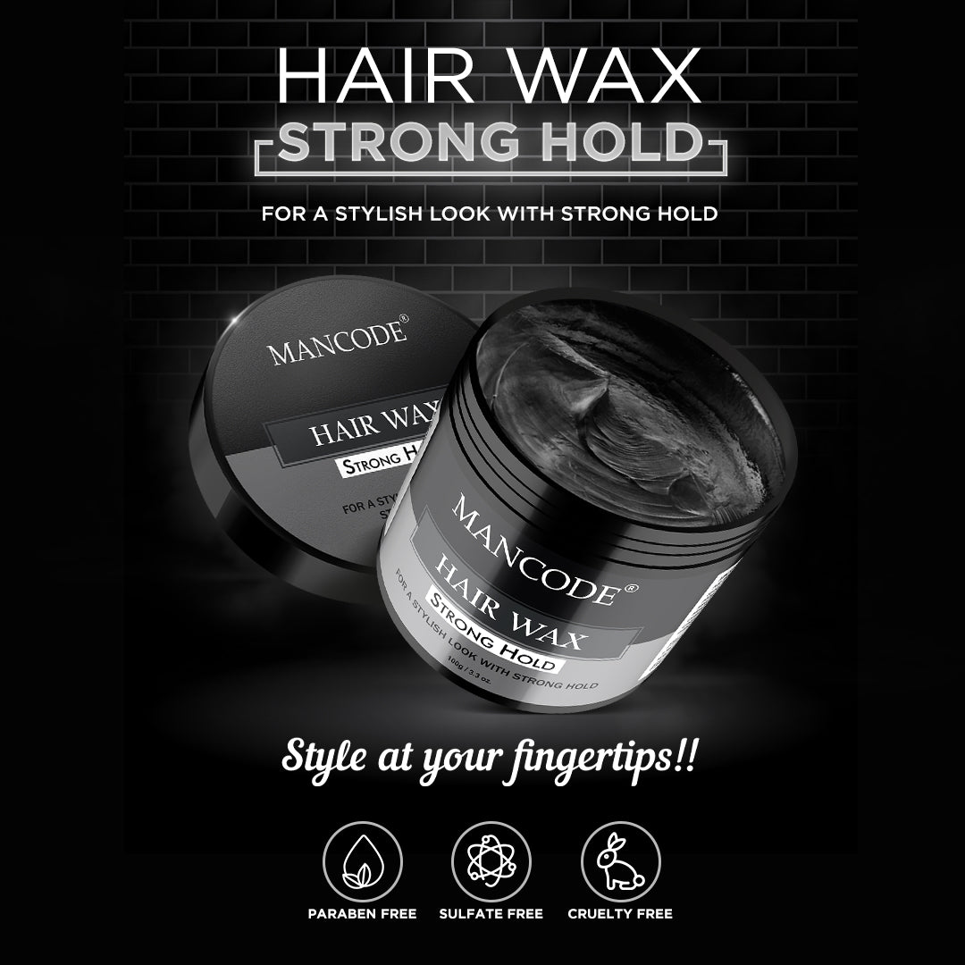 Strong Hold Hair Wax