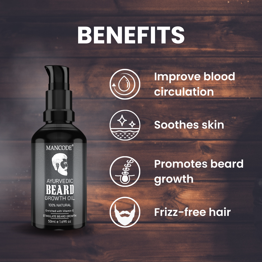 Ayurvedic Beard Growth Oil