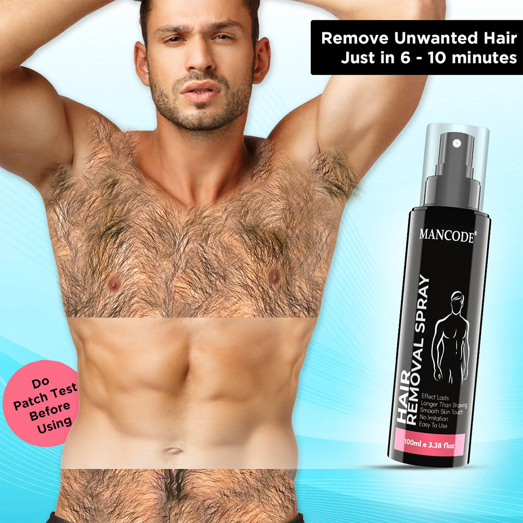 Mancode hair removal spray 