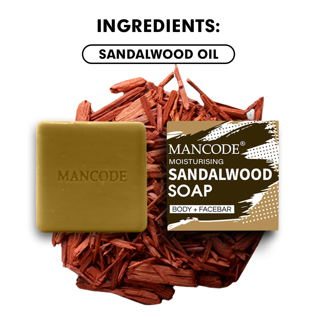 Sandalwood Soap-125 gm| Pack of 3