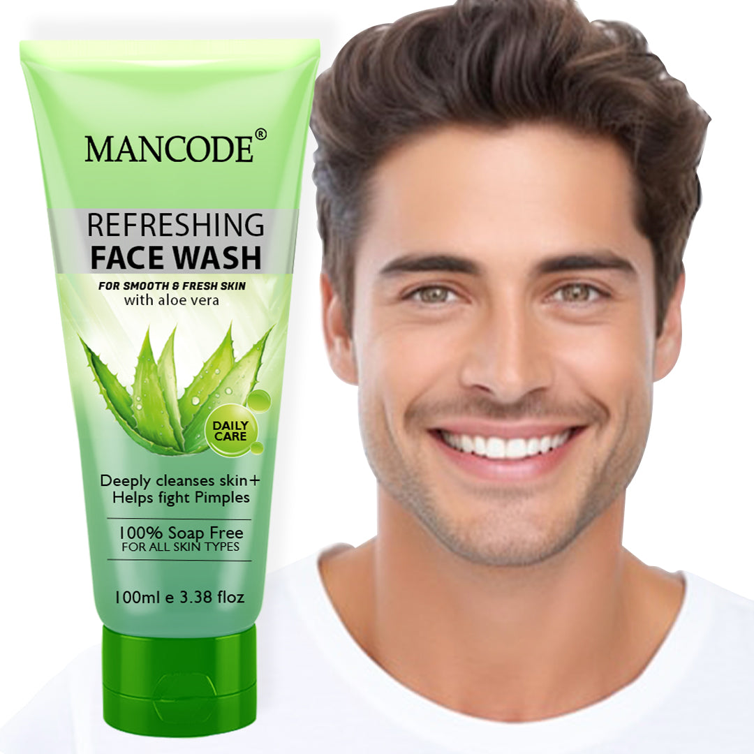 Refreshing Face Wash with Aloe Vera