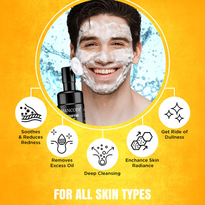 Detoxifying De- Tan Foam Facewash