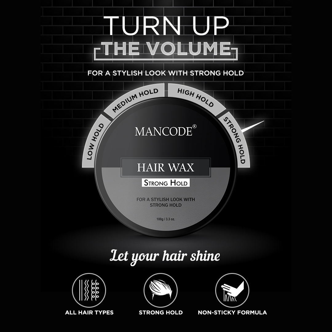 Strong Hold Hair Wax