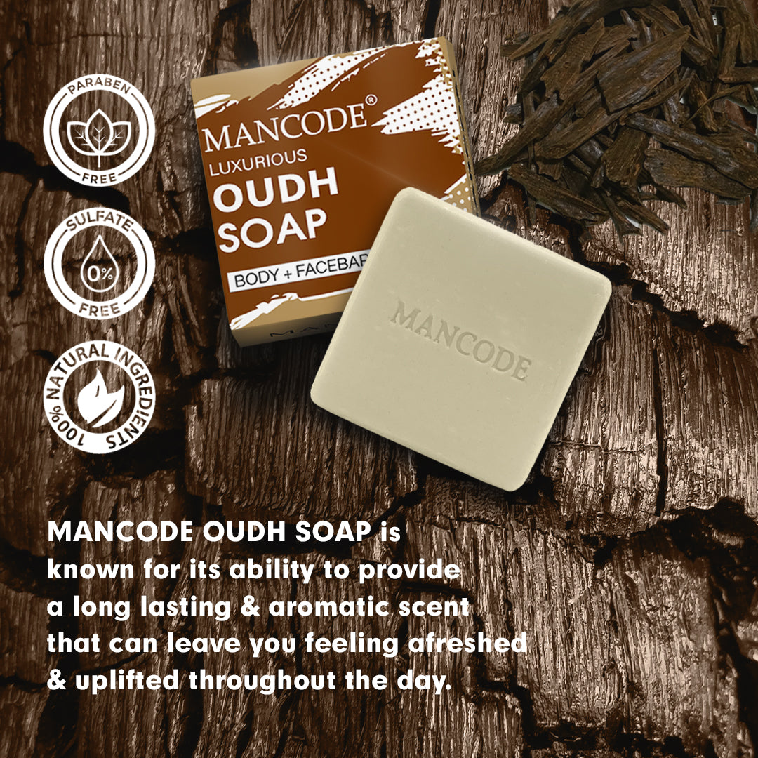 Oudh Soap-125 gm| Pack of 3