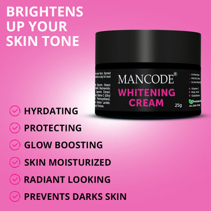 Cream for good hydrate skin for men